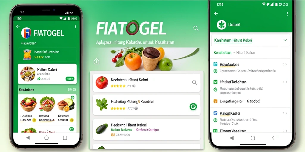Tampilan antarmuka FIATOGEL yang ramah pengguna dan informatif.