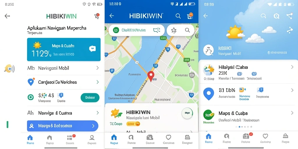 Tampilan antarmuka HIBIKIWIN yang intuitif dan ramah pengguna.