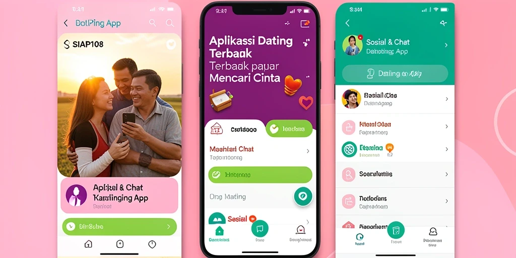 Tampilan antarmuka SIAP108 yang intuitif dan menarik.