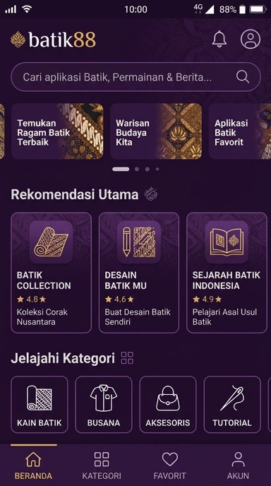 Aplikasi Populer dan Kanal Uji di batik88 — Temukan Pilihan Terbaik Anda